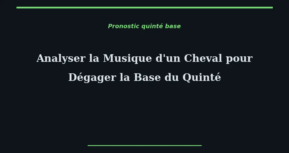 Turfiste décryptant la musique du cheval sur un programme de courses à Longchamp avant le quinté